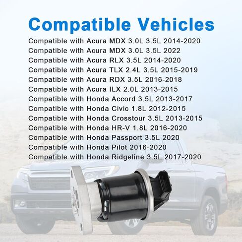 صمام إعادة تدوير غاز العادم EGR متوافق مع Acura MDX RLX TLX RDX ILX Honda Accord CIVIC CROSSTOUR HR-V PARTPORT PILOT RIDGLINE EGR EGRENT FOR 18011-R1A-A00 18011R1AA00 in Saudi Arabia