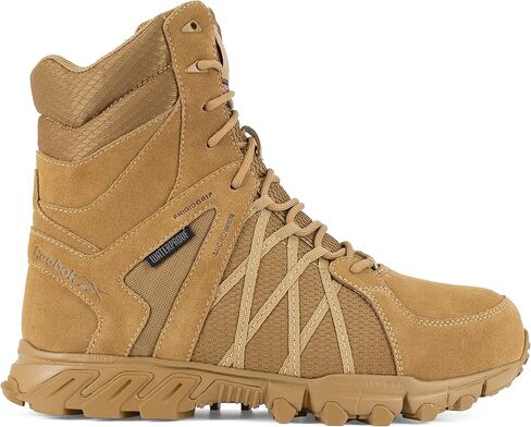 Reebok Men's Trailgrip Safety Toe 8" Waterproof Insulated Tactical Boot with Side Zipper Military & Tactical in Saudi Arabia