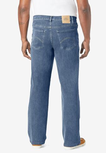 Liberty Blues Men's Big & Tall ™ Loose Fit 5-Pocket Stretch Jeans in Kuwait