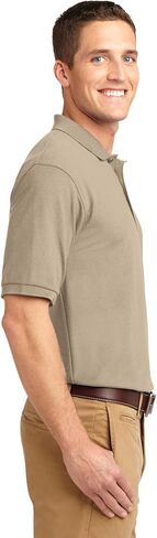 Port Authority Extended Size Silk Touch Polo 9XL Tropical Pink in Saudi Arabia