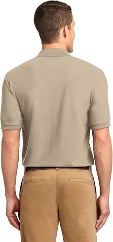 Port Authority Extended Size Silk Touch Polo 9XL Tropical Pink in Saudi Arabia