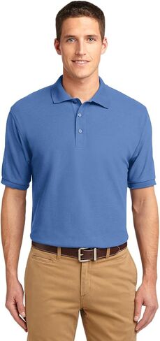 Port Authority Extended Size Silk Touch Polo 9XL Tropical Pink in Saudi Arabia