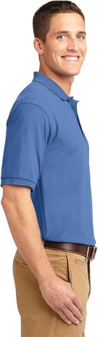 Port Authority Extended Size Silk Touch Polo 9XL Tropical Pink in Saudi Arabia