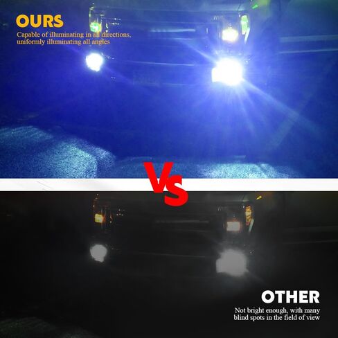 4pcs LED مصابيح عكسية ، أضواء احتياطية للسيارات ، T15 4014 45SMD شرائح النسخ الاحتياطي المصابيح العكسية ، إكسسوارات سيارة مكابح مصابيح مكابح ساطعة ساطعة لشاحنات السيارات (بيضاء) in Kuwait