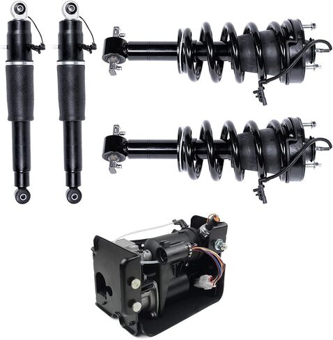 MOTORHEAD AUTO Front and Rear Magnetic Ride Strut Set w/Compressor Direct OE Replacement For 2015-2020 GM Models 23151122 23151123 23267007 in Saudi Arabia