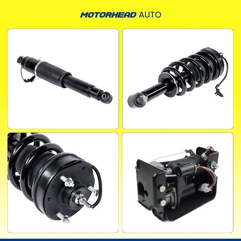 MOTORHEAD AUTO Front and Rear Magnetic Ride Strut Set w/Compressor Direct OE Replacement For 2015-2020 GM Models 23151122 23151123 23267007 in Saudi Arabia