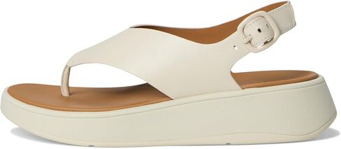Fitflop Women Flated Flatform Leather Flatform Flatform Back-Strap Tee/Post Sandals Wedge in Kuwait