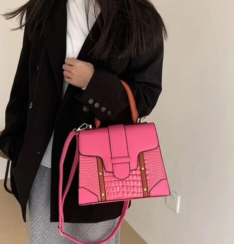 Maven Top Handle Purses for Women Handbags for Women, Cute Womens Purses Handbag with Zipper Closure Purse for Women in Kuwait