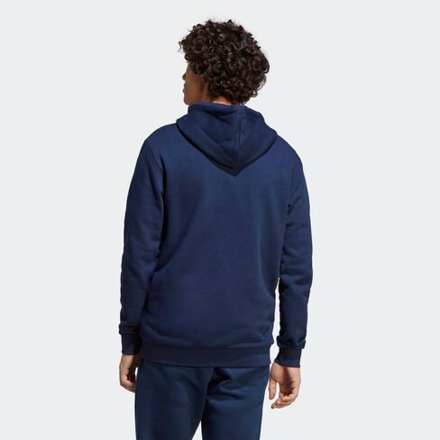 adidas Originals Men's Adicolor Classics Trefoil Hoodie, Black/White, XX-Large in Saudi Arabia