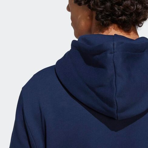 adidas Originals Men's Adicolor Classics Trefoil Hoodie, Black/White, XX-Large in Saudi Arabia