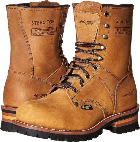 حذاء Adtec الرجالي القوي Goodyear Welt Construction Utility Logger in Saudi Arabia