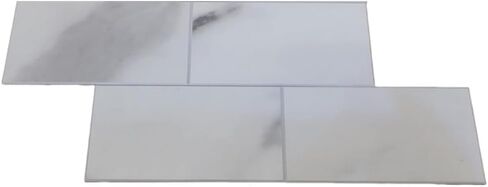 قشر بلاط المترو و packsplash (مركب الحجر الفاخر - Sapphrie Illusion10x12.5 Mosaic 10pc/PK) للمطبخ ، الحمام ، العربة ، لهجات الجدران - قابلة للإزالة ، أفضل قيمة لإعادة تشكيلها in Kuwait