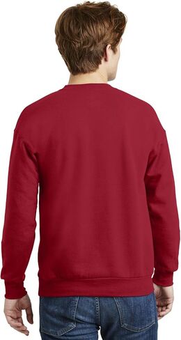 Hanes EcoSmart Crewneck Sweatshirt 2XL Wow Pink in Saudi Arabia