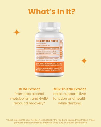 Parachute - Smoother Landings After Drinking | Dihydromyricetin DHM | Milk Thistle | 60 Tablets in Saudi Arabia