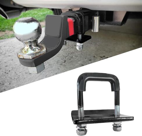 Anti Rattle Hitch Tightener, Hitch Stabilizer, Hitch Tightener Heavy Duty Stabilizer for 1.25"-2" Hitch, Hitch Clamp Reduce Movement on Hitch Mount Hitch Cargo Carrier Bike Rack (Blue) in Saudi Arabia