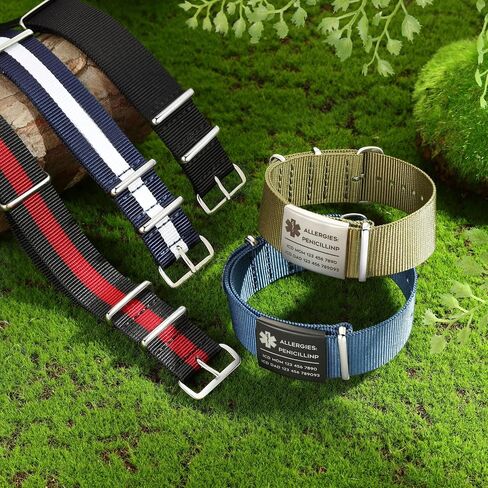 Luolajewelry Personalized Engrave Alert ID Bracelets Custom Emergency Medical Stainless Steel Bangle Bracelets for Men in Saudi Arabia