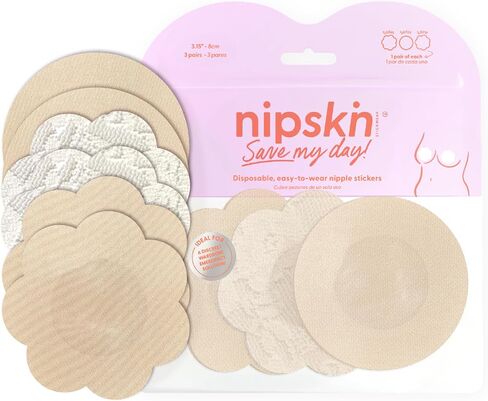 Disposable Nipple Covers – Mix Shapes - Skin-Loving Pasties for Stylish, Confident Women in Kuwait