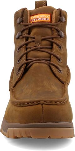 Twisted X Men's 6" Work Boot, Shitake, 9.5 W in Kuwait