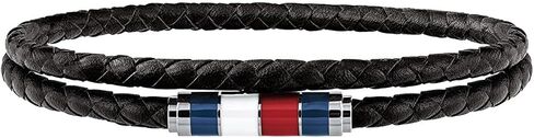 Tommy Hilfiger Men's Jewelry Leather Double Wrap Bracelet in Saudi Arabia