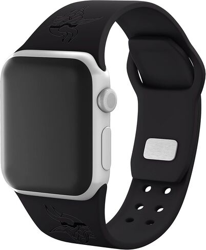 GAME TIME Minnesota Vikings Engraved Silicone Sport Watch Band Compatible with Apple Watch in Saudi Arabia