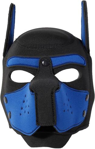 Pup Mask Adult The Dog Face Free Size Removable Neoprene Mask with Ten Colors in Saudi Arabia