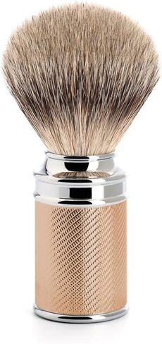 MÜHLE Traditional Silvertip Badger Shaving Brush | Chrome Plated Stainless Steel Handle | Luxury Shave Accessory for Men in Kuwait