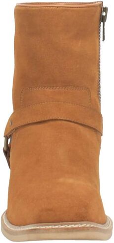 Dingo Mens Calgary Square Toe Boots Ankle - Brown in Kuwait