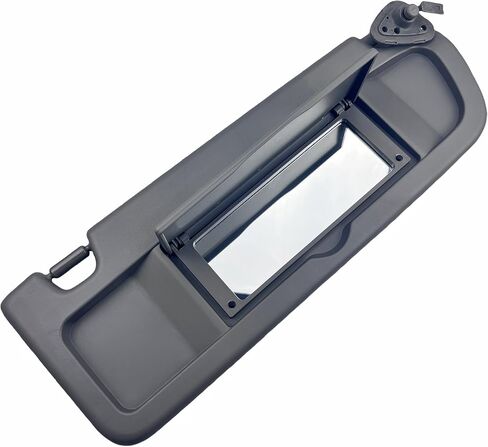Pair of Left and Right Sun Visors with retiners and Screws for Honda Civic 2006 2007 2008 2009 2010 2011 (Dark Gray) in Saudi Arabia