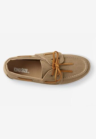KingSize Men's Wide Width Canvas Boat Shoe Loafers Shoes in Saudi Arabia