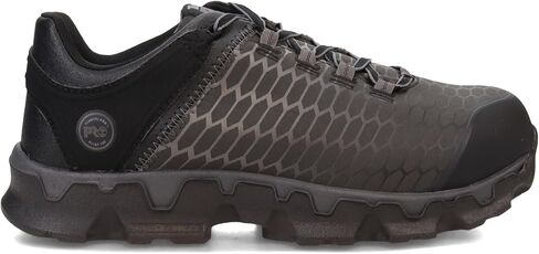 حذاء Timberland PRO الرجالي Powertrain Sport Alloy Safety Toe Electric Hazer Athletic Work Shoe، أسود من النايلون Ripstop مع أزرق، 9.5 عرض أمريكي in Saudi Arabia