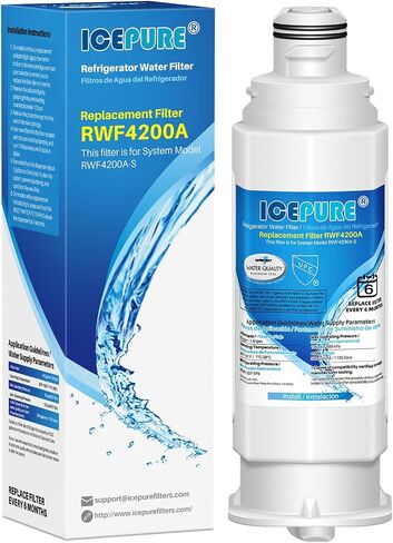 ICEPURE DA97-17376B Refrigerator Water filter Compatible with Samsung DA97-17376B, DA97-08006C, HAF-QIN, HAF-QIN/EXP,RF23M8070SG, BRF425200AP 1PACK in Saudi Arabia