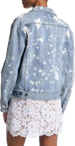 Michael Kors Women's Denim Trucker Jacket in Saudi Arabia