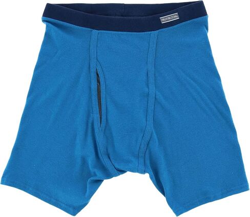 Fruit Of The Loom Mens Coolzone Covered Waistband Boxer Brief 4 Pack, 2XL in Saudi Arabia