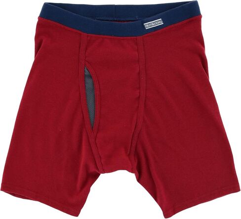 Fruit Of The Loom Mens Coolzone Covered Waistband Boxer Brief 4 Pack, 2XL in Saudi Arabia