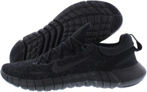 Nike Mens Free Run 5.0 Running Shoes Black/Black Size 10.5 in Saudi Arabia