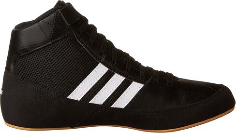 adidas HVC Wrestling Shoes - Black/White- 8.5 [Apparel] in Saudi Arabia