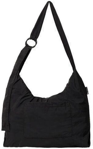 Thread Wallets Mini Slouchy Bag for Women - Crescent Sling Purse with Adjustable Strap & Zip Pocket, Unstructured & Foldable in Kuwait