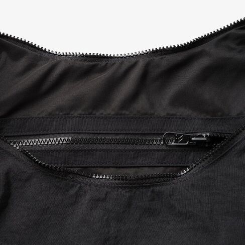 Thread Wallets Mini Slouchy Bag for Women - Crescent Sling Purse with Adjustable Strap & Zip Pocket, Unstructured & Foldable in Kuwait