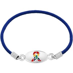 Fundraising For A Cause | Autism Awareness Stretch Bracelet - Asperger’s & Autism Awareness Bracelet in a Bag (1 Bracelet - Retail) in Saudi Arabia