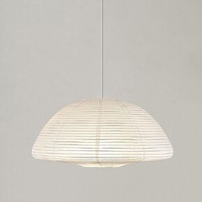 White Paper Lanterns 19+21inch 2PCS Large Rice Paper Lamp Shade Hanging Semicircular and Elliptical Pendant Light Shade Chinese Lantern for indoor bedroom,living room.gift for her