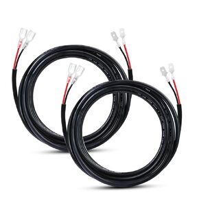 2 Pcs Ledvillage 12AWG - 10 Feet Extension Kit Wiring Harness, Plug and Play 12 Gauge for LED Work Light Bar, Off Road Lights, Driving Fog Light, Boat Lighting, Auxiliary (Pack of 2)
