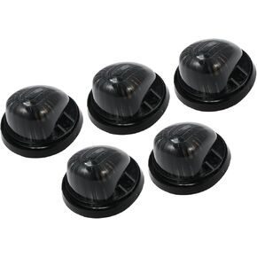5pcs Car Top Cab Marker Light Roof Running Lamps Smoked Black Covers Lens Yellow LED Light for Chevrolet C30 C20 K30 K20 1977-1986 for GMC C1500 1979-1984 Vehicle Components Replace Parts