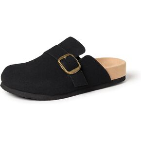 Amazon Essentials Men Buckle Top Comfort Clogs