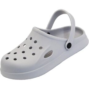 Soft Garden Clogs for Women and Men, Slip On Shoes Heel Strap Mules Sandals Lightweight Slippers Beach Home Casual Wear Non-Slip Air Cushion Sole Slides
