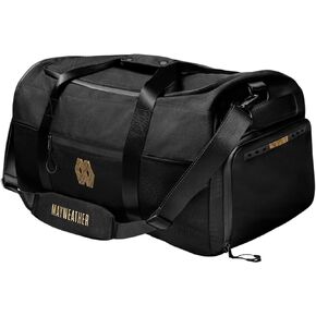 Hayabusa Mayweather Airstream Duffle Gym حقيبة للنساء والرجال - الأسود/الذهبي ، 50 لتر