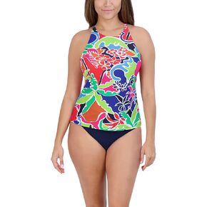 Nautica Women's Tankini Swimsuit Set– Quick-Dry, UPF+, Bathing Suit Top, Swim, Beach, Pool, Resort Wear