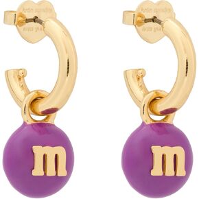 Kate Spade New York M & M Charm Huggies