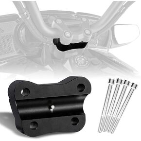 Billet Aluminum Handlebar Riser Kit for Can Am fit for Can-Am Spyder RT 2020-up F3/F3T/F3LTD All Years | 1" Backward 1-1/4" Upward Handle Bar Riser Accessories (C)