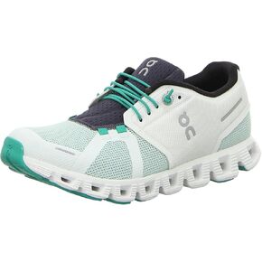 On Mens Cloud 5 Push Running Shoes, Ivory | Creek, 14 US