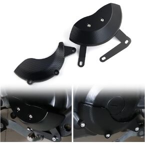Xitomer Engine Clutch Ignition Cover Protector Kit Fit for TW200 2024 2023 2022 TW200 2021 2020 2019 2018 TW200 2003-2024, Engine Guards Right and Left Engine Protector Engine Stator Cover